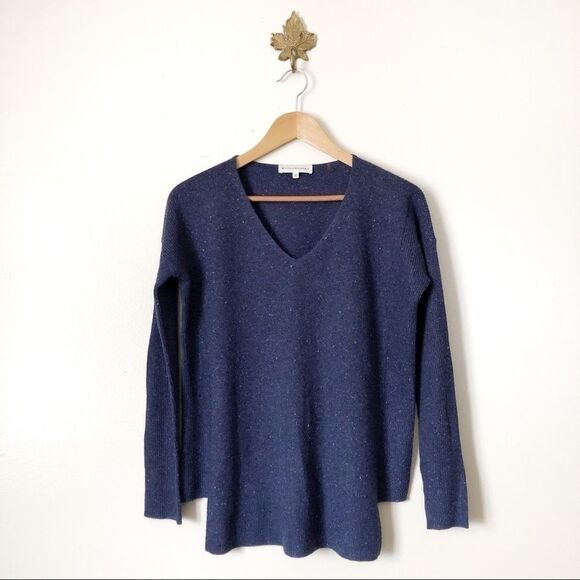 Anthropologie White + Warren Speckled sweater - Picture 1 of 7